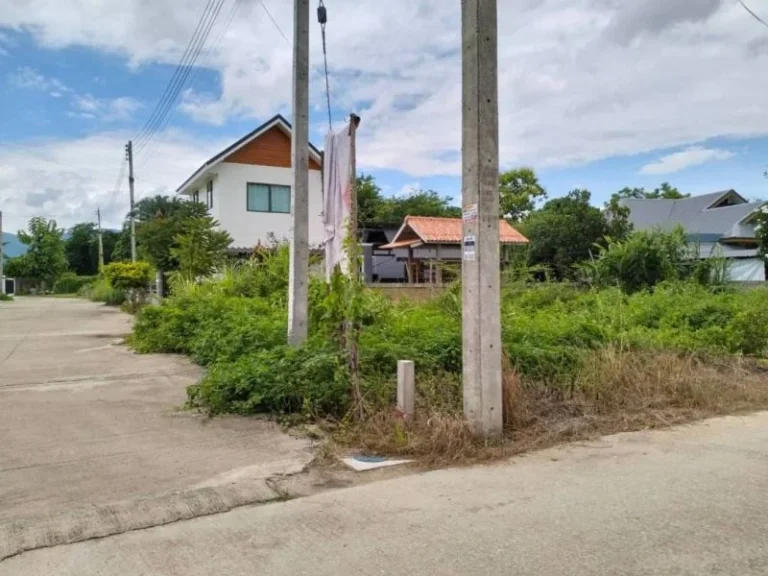 ขายที่ดินด้านหน้า ติดถนนคอนกรีตบ้านป่าไร่ ตบ้านดู่ อเมือง