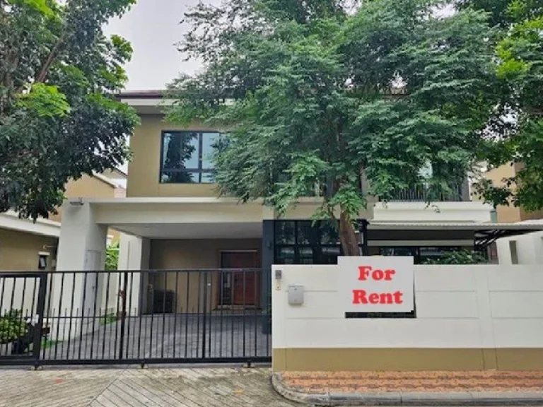 For Rent ให้เช่าบ้านเดี่ยว 2 ชั้น หมู่บ้านวิลล่า อะคาเดีย