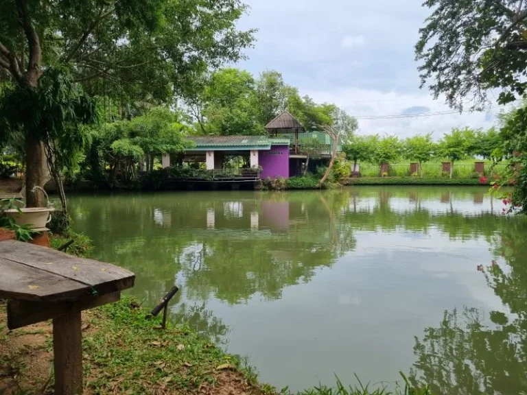 บ้านสวน ทำเลทอง ติดลำคลองธรรมชาติ ใกล้หาดบ้านอำเภอ บางเสร่