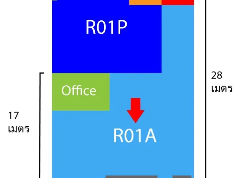 ให้เช่า R01A โกดังสำเร็จรูป พิกัด พุทธบูชา 36 - 260 ตรม