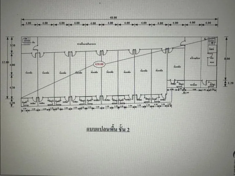 ขายอพาร์ทเม้นท์ 8 ชั้น ทำเลกลางใจเมืองกรุงเทพ ใกล้