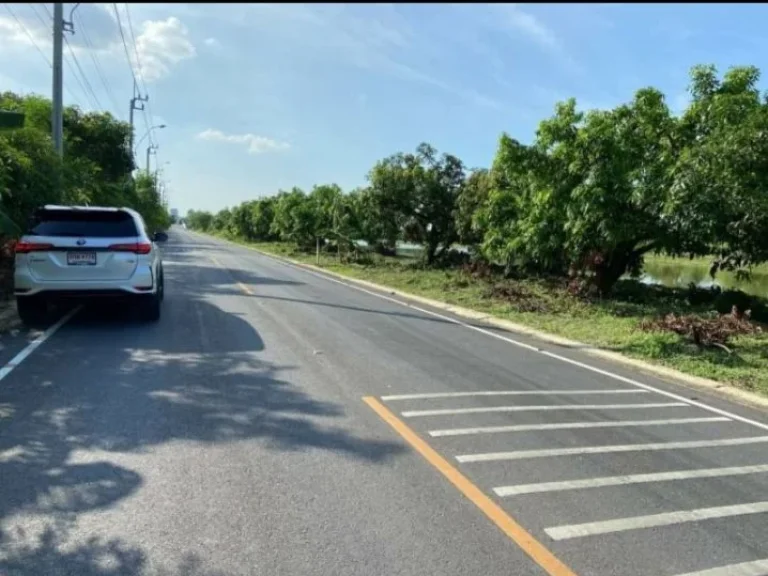 ที่ดินติดถนนซอย อบตศรีษะจรเข้น้อย บางเสาธง สมุทรปราการ