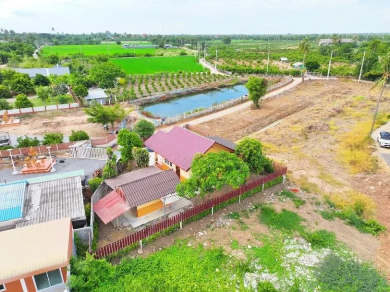 ขายถูก ที่ดินพร้อมบ้าน น่าอยู่ ธรรมชาติ อศรีประจันต์