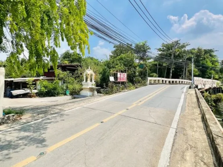 ที่ดิน ติดริมคลองน้ำใส ธรรมชาติ แต่อยู่ใจกลางเมือง ทำเลดีสุดๆ