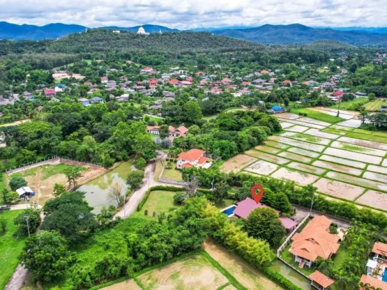 พูลวิลล่าหรู สุดคลาสสิค 2 ชั้น ใจกลางวิวธรรมชาติ บนพื้นที่