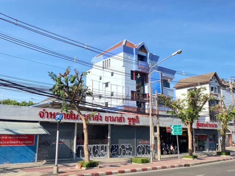 ขายสำนักงานเดี่ยว 4 ชั้น มีชั้นลอย ติดถนนบรมราชชนนี