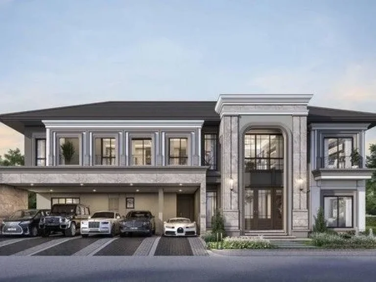 Luxury House For Sale Grand Boulevard หรู2ชั้นกรุงเทพกรีฑา