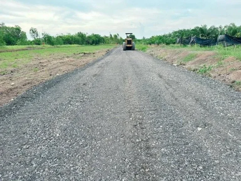 ขายที่ดินคลอสิบเอ็ด หนองเสือ ติดกับถนน ถมแล้ว ขนาด 200 ตรว