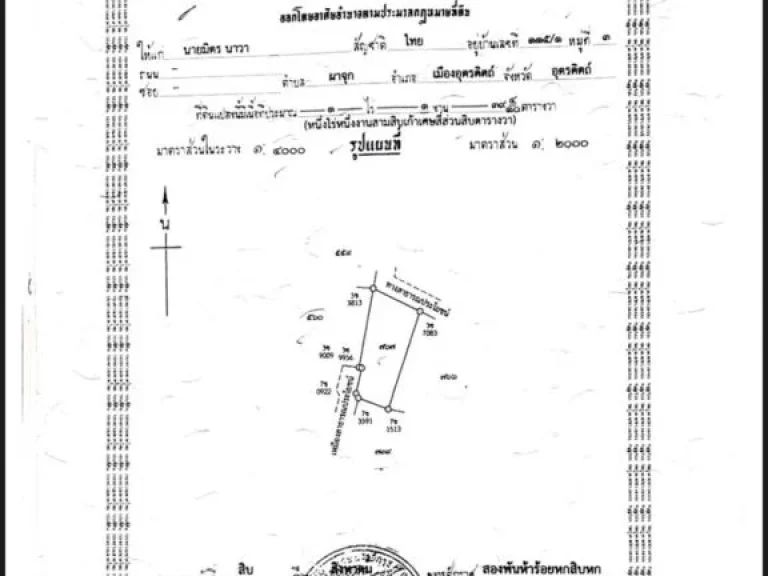 แบ่งขายที่ดิน 8ไร่ ทำเลดี ผาจุก อำเภอเมืองอุตรดิตถ์