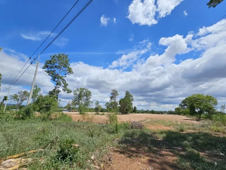 ถูกสุดในย่านนี้ ที่ดินติดถนนวิวภูเขา ใกล้ อบตสุขเกษม ใกล้