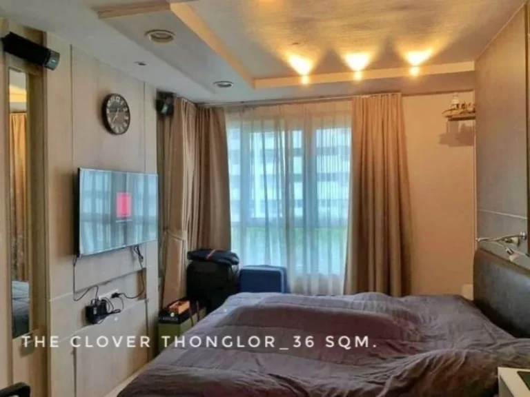 ให้เช่า คอนโด 1 bedroom The Clover ทองหล่อ เดอะ โคลเวอร์