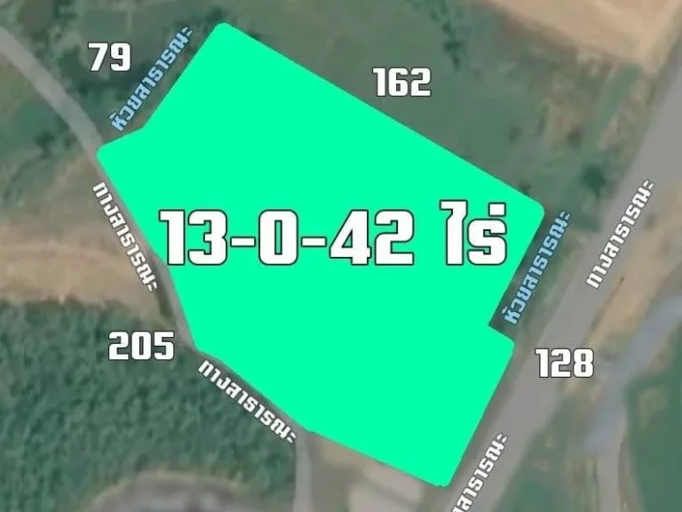 ขายที่ดินติดถนนใหญ่ 13-0-42 ไร่ ใกล้โรงพยาบาลนาน้อย จน่าน