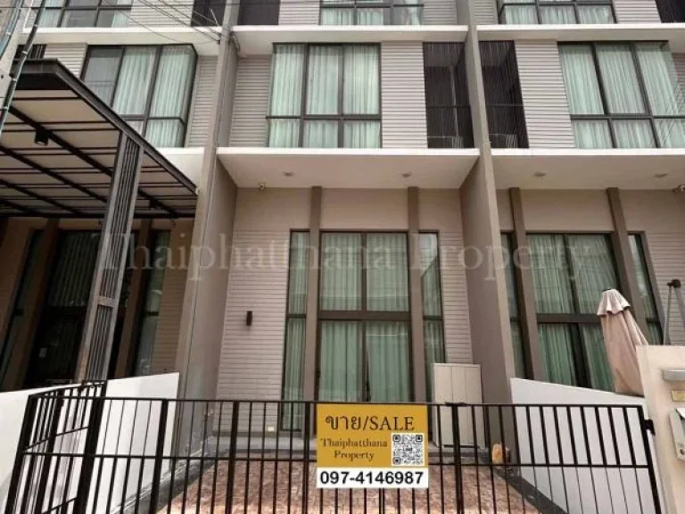 ทาวน์โฮม Duplex ใหม่ 35 ชั้น PATIO พัฒนาการ พระราม 9