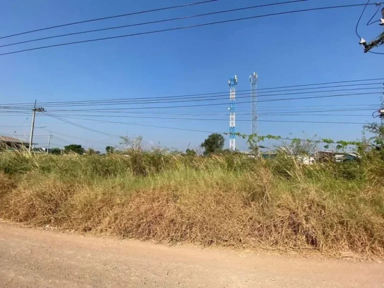 ขายที่ดินใกล้มอเตอร์เวย์ 1 ไร่ แปลงมุม ติดถนนสาธารณะเลียบคลอ