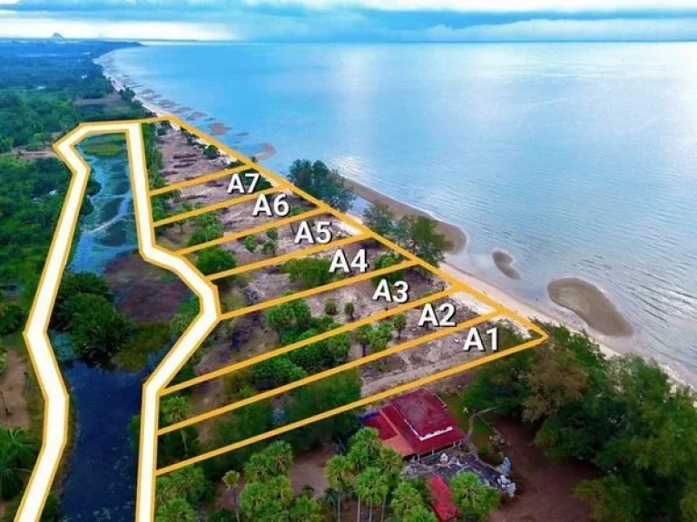 ที่ดินติดทะเลหาดนิยม สุราษฎร์ธานี ทำเลพิเศษ หน้าติดทะเล