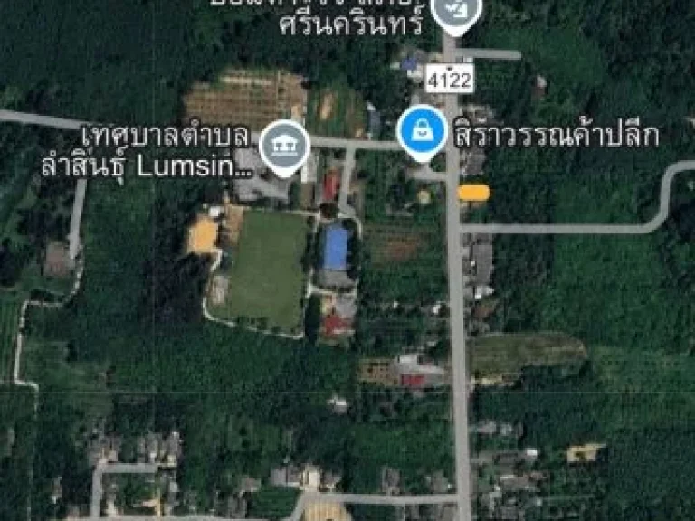 ขายที่ดิน41ตรว9แสนบาทลำลินธุ์ศรีนครินทร์พัทลุงใ