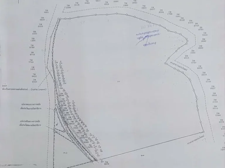 เสนอขายที่ดิน แปลงใหญ่ 1228 ไร่ ผังสีม่วงลาย ที่เขาคันทรง