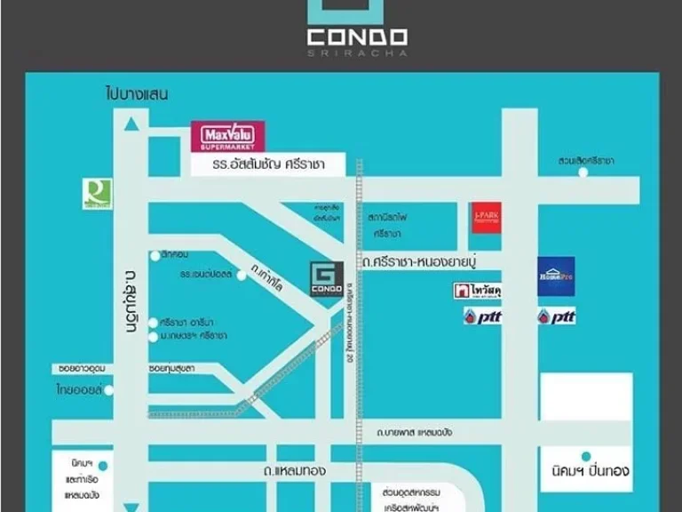 คอนโดศรีราชา ราคาถูก จี คอนโด ศรีราชา G Condo