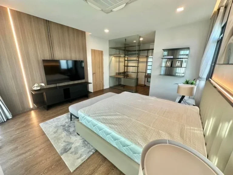 ให้เช่าบ้านเดี่ยว มัณฑนา กม15 ติดสโมสร Fully Furnished