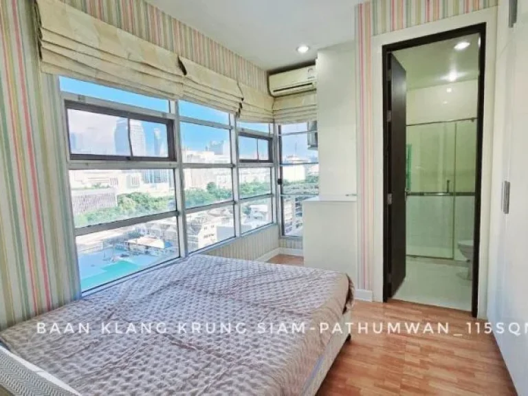 ให้เช่า คอนโด 3 bedrooms city view corner unit บ้านกลางกรุง