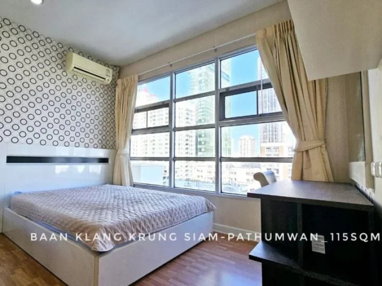 ให้เช่า คอนโด 3 bedrooms city view corner unit บ้านกลางกรุง