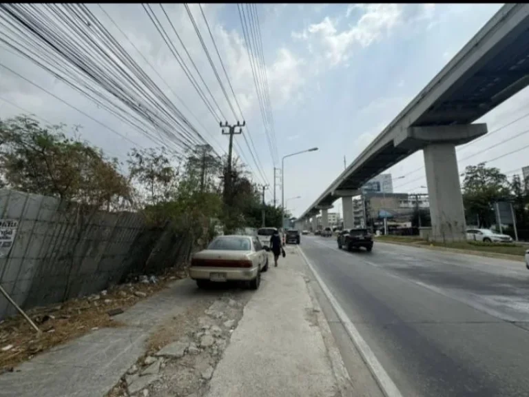 ขายที่ดินทำเลทอง แปลงสวนติดถนนเทพารักษ์ ใกล้สถานีรถไฟฟ้าศรีเ