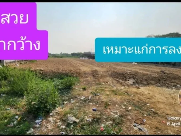 ขายที่ดินติดถนนพุทธมณฑลสาย 5 ใกล้เซเว่น 