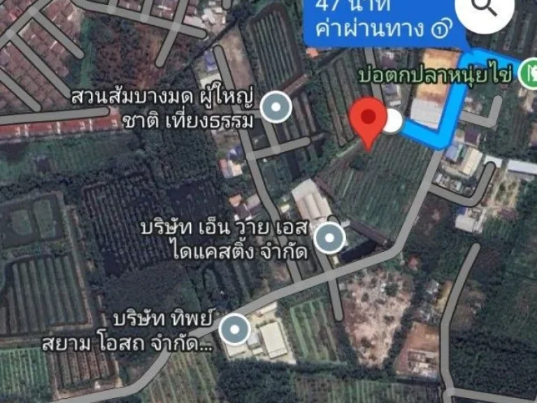 ขายที่ดินเปล่า ทำเลดี ติดถนน ซอย อนามัยงามเจริญ 33