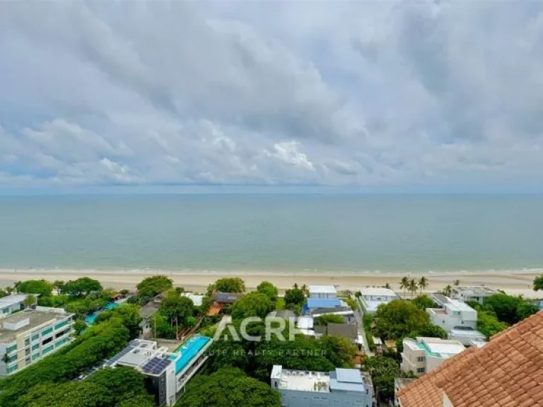 ขายห้องวิวทะเล หน้าตรง คอนโดเชน หัวหิน ห่างชายหาดเพียง 50