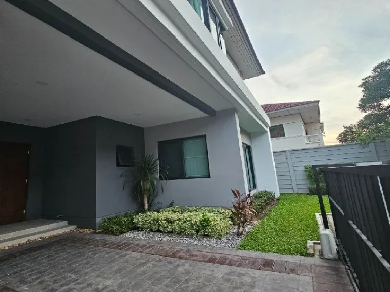 For Rent ให้เช่าบ้านเดี่ยว 2 ชั้น โครงการเดอะ ซิตี้ พระราม