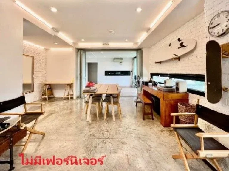 ให้เช่าทาวน์โฮม 3 ชั้น หมู่บ้านดีวัน D-One Townhome