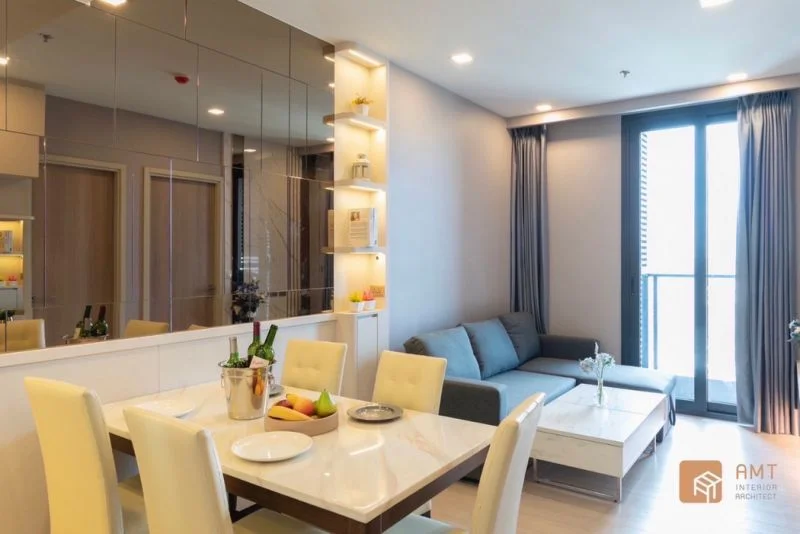 Condo One9Five Asoke-Rama 9 (โควต้าต่างชาติ-ไทย) สตูดิโอ 1-2