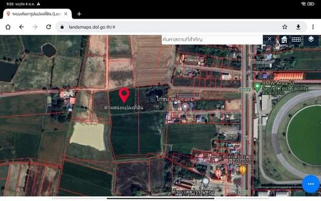 ขายด่วนที่ดิน ใกล้สนามทดสอบยางไทยบริดสโตน อ.หนองแค จ.สระบุรี 11-2-47 ไร่
