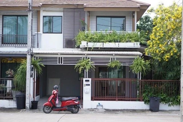 For Rent ทาวน์เฮาส์ หลังมุม พฤกษาวิลล์ 73 ซอยพัฒนาการ38 ใกล้ทางด่วน