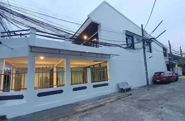 บ้านแฝด หัวมุม Renovate 45ตรว. บางนา นานาชาติเวลล์ส แคมปัส