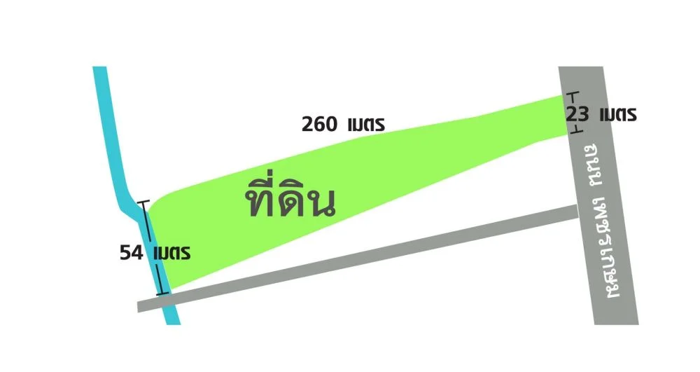 ขายที่ดิน 6.65 ไร่ ใจกลางเมืองตรัง ตำบลบ้านโพธิ์