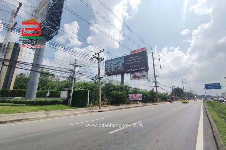 ที่ดินเปล่า ติดกับโครงการบูเลอวาร์ด ซ.คลองหลวง 10 เนื้อที่