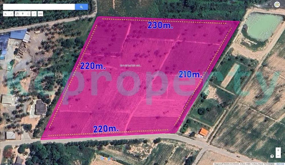 ขายที่ดิน 26ไร่ ใกล้ถนน 331 บ่อวิน สำหรับ โรงงาน ลานจอด