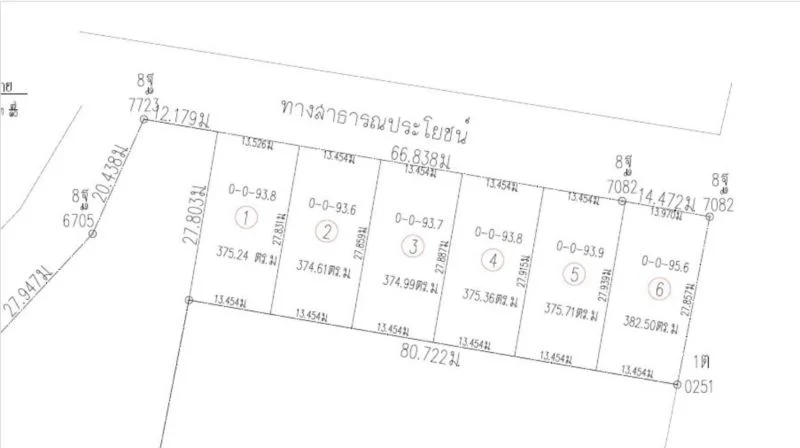 Prime Location*ที่ดินเเบ่งขาย จิดถนนใหญ่ ตรงข้ามศูนย์ แพทย์