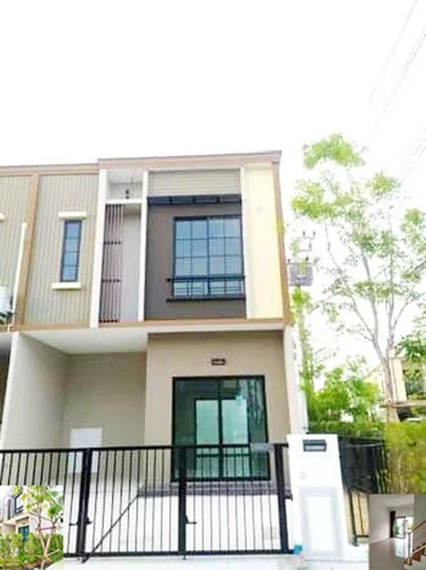 บ้านใหม่ กิ่งแก้ว29-41 ลาดกระบัง ให้เช่าทาวน์โฮมหลังริม 2