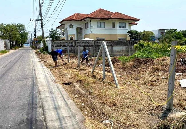 ให้เช่าที่ดิน ซอยแบริ่ง 30 ถนนสุขุมวิท 107 ตำบลสำโรงเหนือ