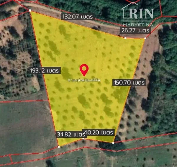 ขายที่ดิน 11 ไร่ 3 งาน 53.2 ตร.ว. บ้านน้ำพุ ต.บ้านกลาง