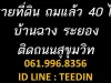 ขายที่ดิน ถมแล้ว 40 ไร่ บ้านฉาง ระยอง ไร่ละ 3 ล้านบาท