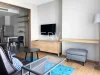 ให้เช่าคอนโด Noble Remix Bright Style Studio with Partition 25 K For Rent Condo BTS Thong Lo