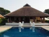 Unique 3 bed room house with private salt-water pool fishing pond and maids room The house sits on 3 rai 