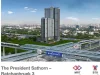 ขายด่วนมาก คอนโดใหม่ ห้องใหญ่ The President Sathorn Ratchaphruek3 พร้อมเฟอร์นิเจอร์พร้อมอยู่