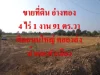 ขายที่ดิน อ่างทอง 4 ไร่ 1 งาน 91 ตรวา