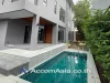 Big Balcony Private Swimming Pool Double High Ceiling House 5 Bedrooms for rent-sale BTS Phra khanong in Sukhumvit