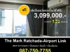 ขายขาดทุน Condo The Mark Ratchada-Airport Link พร้อมเฟอรนิเจอร์